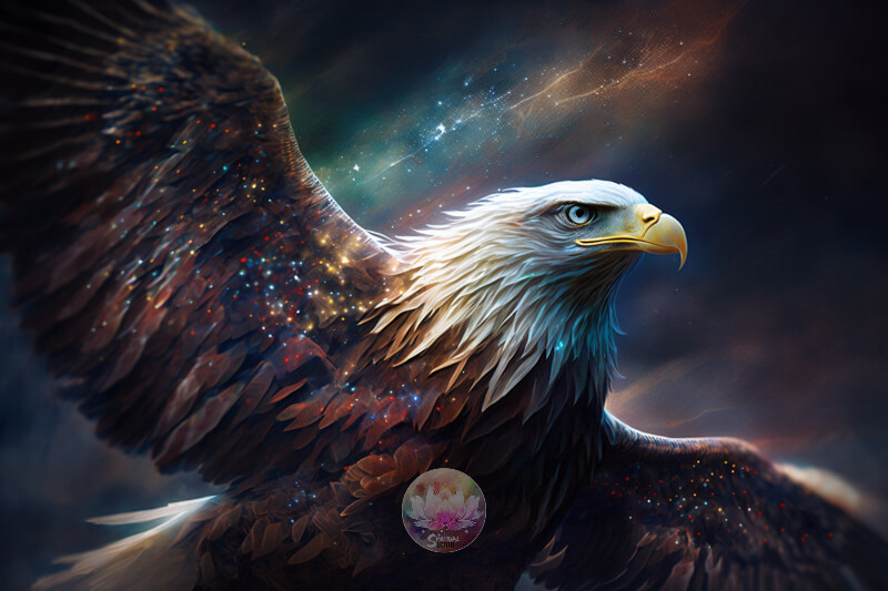 Illusion of eagle dreams are often associated with spiritual growth, freedom, and power