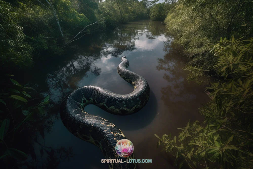 Anaconda the symbol and metaphor of Amazon River