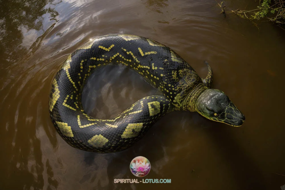 Anaconda the largest serpent symbol strength and power