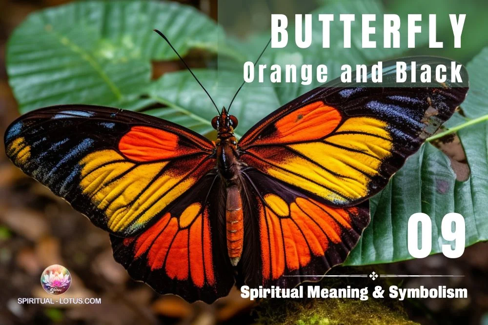 Orange And Black Butterfly Spiritual Meaning Duality Principles