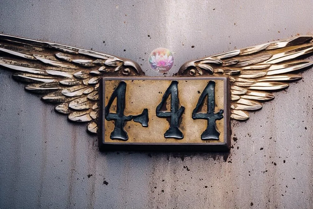 seeing 444 house number on door the angle message