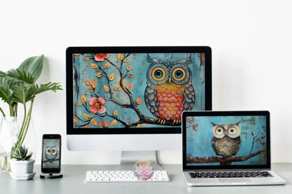 4K HD Owl Spirit Wallpaper full Pack for Desktop, laptop, Ipad, IOS and Android phones