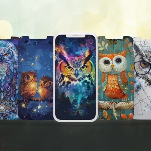 4K HD Owl wallpapers collection for IOS, android phones