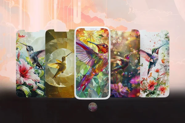 4K HD Hummingbird spirit wallpaper collection for IOS, android phones